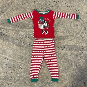 Disney Minnie Mouse Christmas pajamas